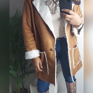 Sherpa oversize jacket
